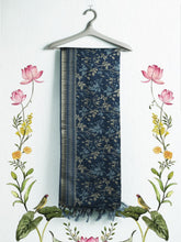 Printed Tussar Saree